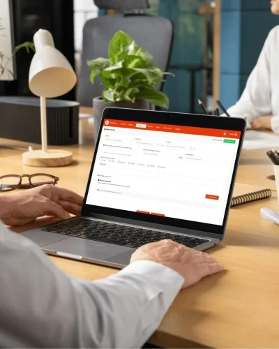 Ficha de contrato en Oficina Virtual Empresa