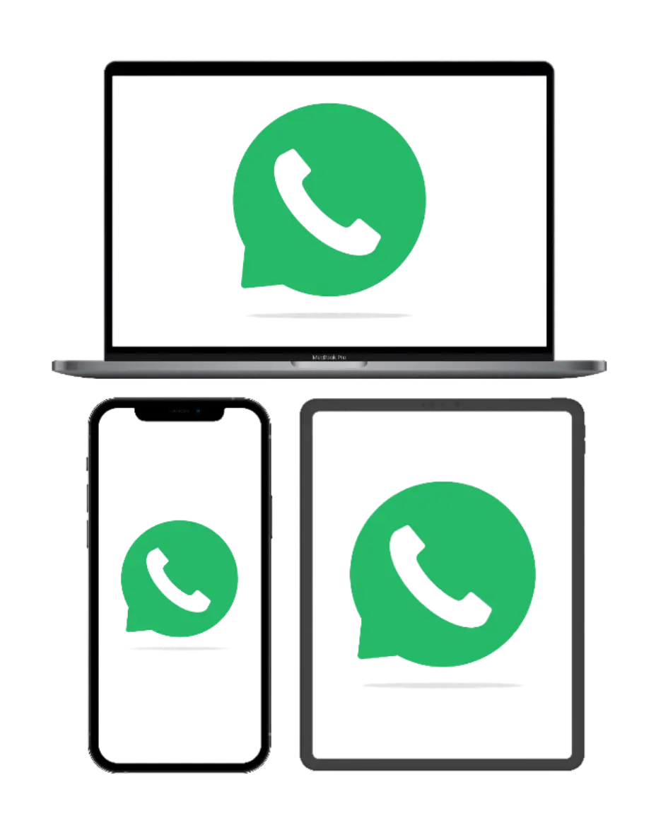 El fichaje por WhatsApp de OVE visto en móvil, tablet y ordenador